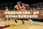 哈登最害怕两大球员：如何应对NBA顶级防守者的挑战？